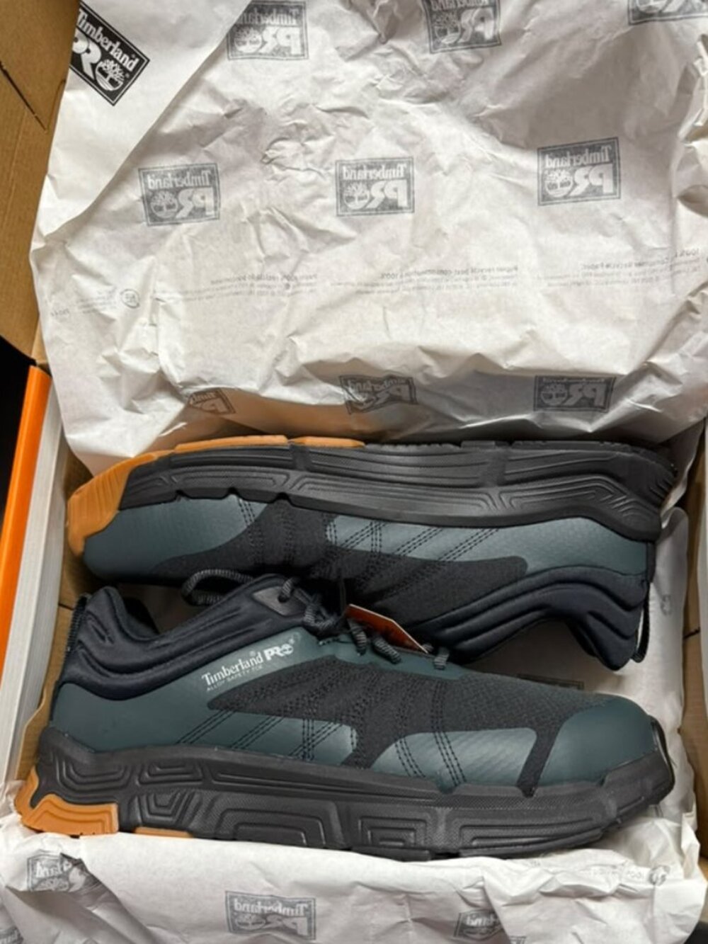 Timberland PRO XR-1 Alloy Safety Toe Work Shoes Men’s Size 11 Gray Black